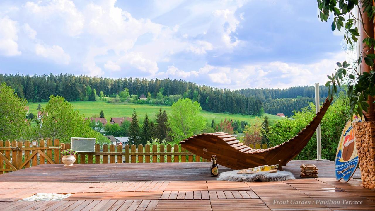 Holiday home Entire House In Schwarzwald With Mountain View, Private Sauna, Gym, Garden And Terraces Unterkirnach